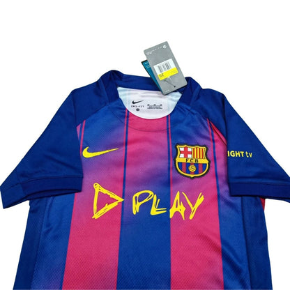 Tenue domicile enfant FC Barcelone x Ed Sheeran 2025/26 - Maillot + Short