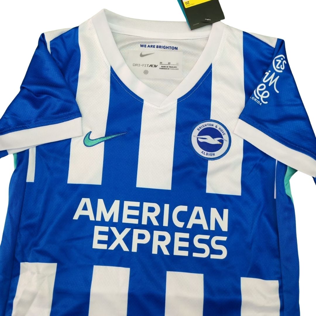 Equipación infantil del Brighton &amp; Hove Albion (primera equipación) - Camiseta + Pantalón corto 2025/26