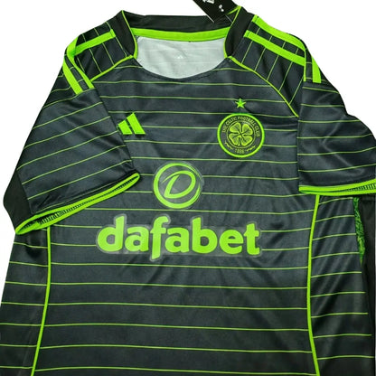 Equipación infantil de visitante del Celtic 2025/26 - Camiseta + Pantalón corto