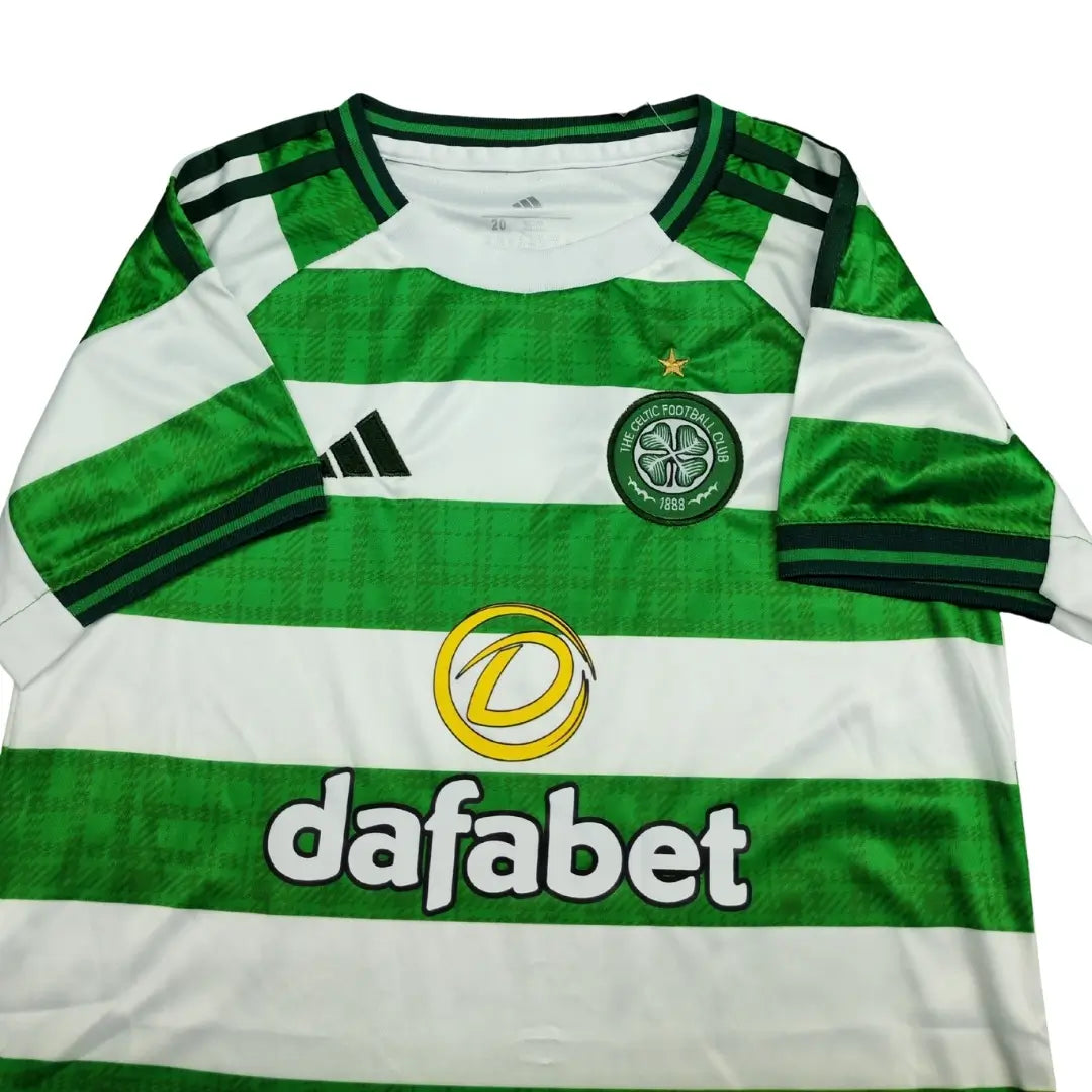 Kid's Celtic Home Soccer Kit 2025/26 - Jersey+Shorts