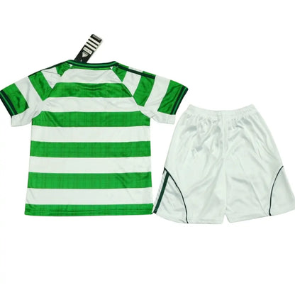 Kid's Celtic Home Soccer Kit 2025/26 - Jersey+Shorts