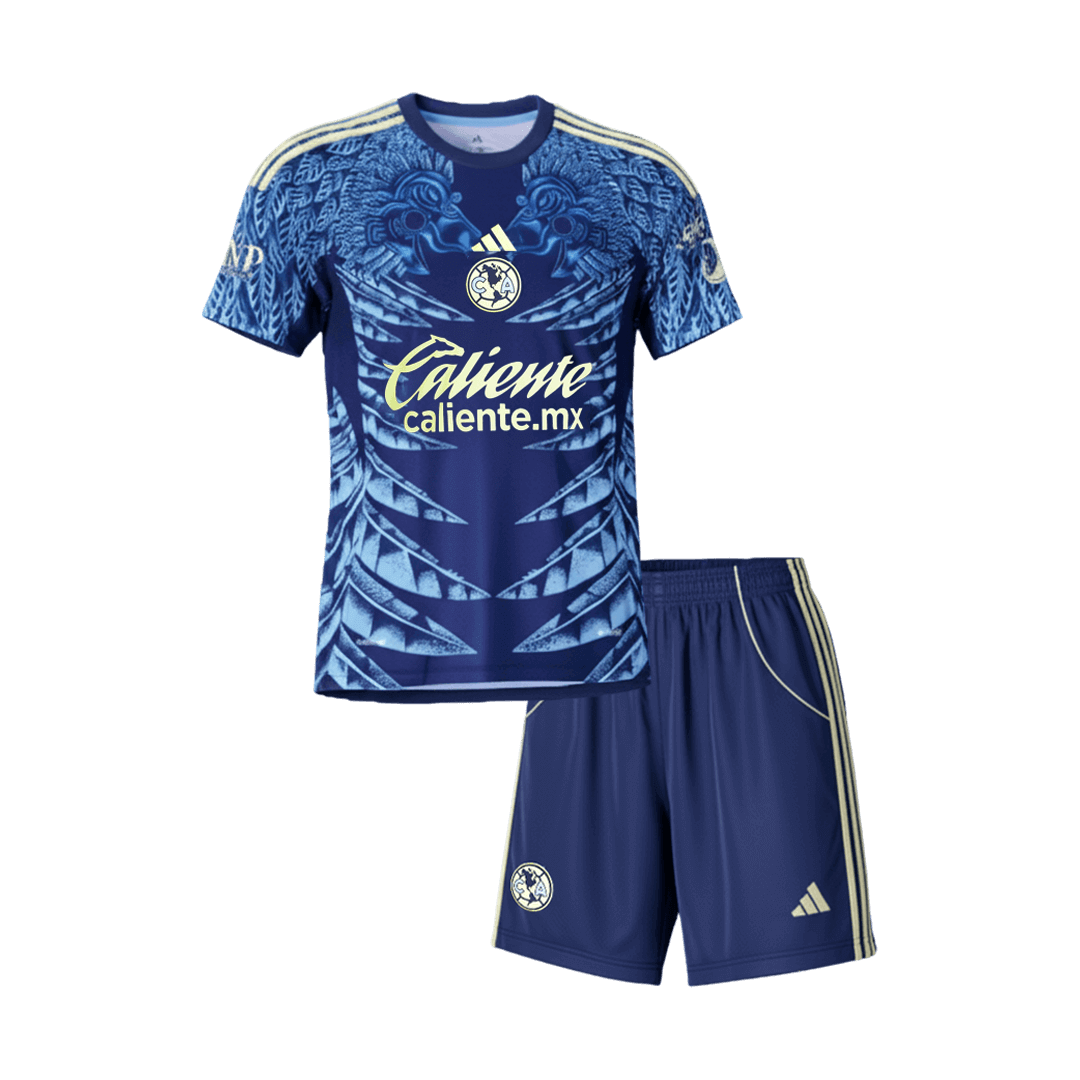 Kid's Club America Away Kit - Jersey+Shorts 2025/26