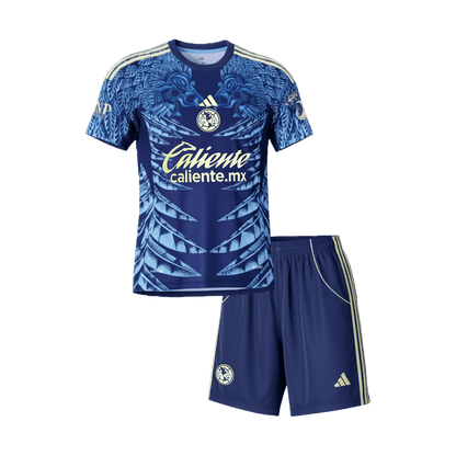 Kid's Club America Away Kit - Jersey+Shorts 2025/26