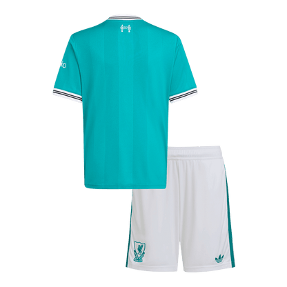 Troisième tenue extérieure enfant de Liverpool - Maillot + Short 2025/26