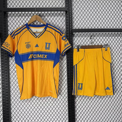 Kit Enfant Tigres UANL Domicile - Maillot+Short 2025/26