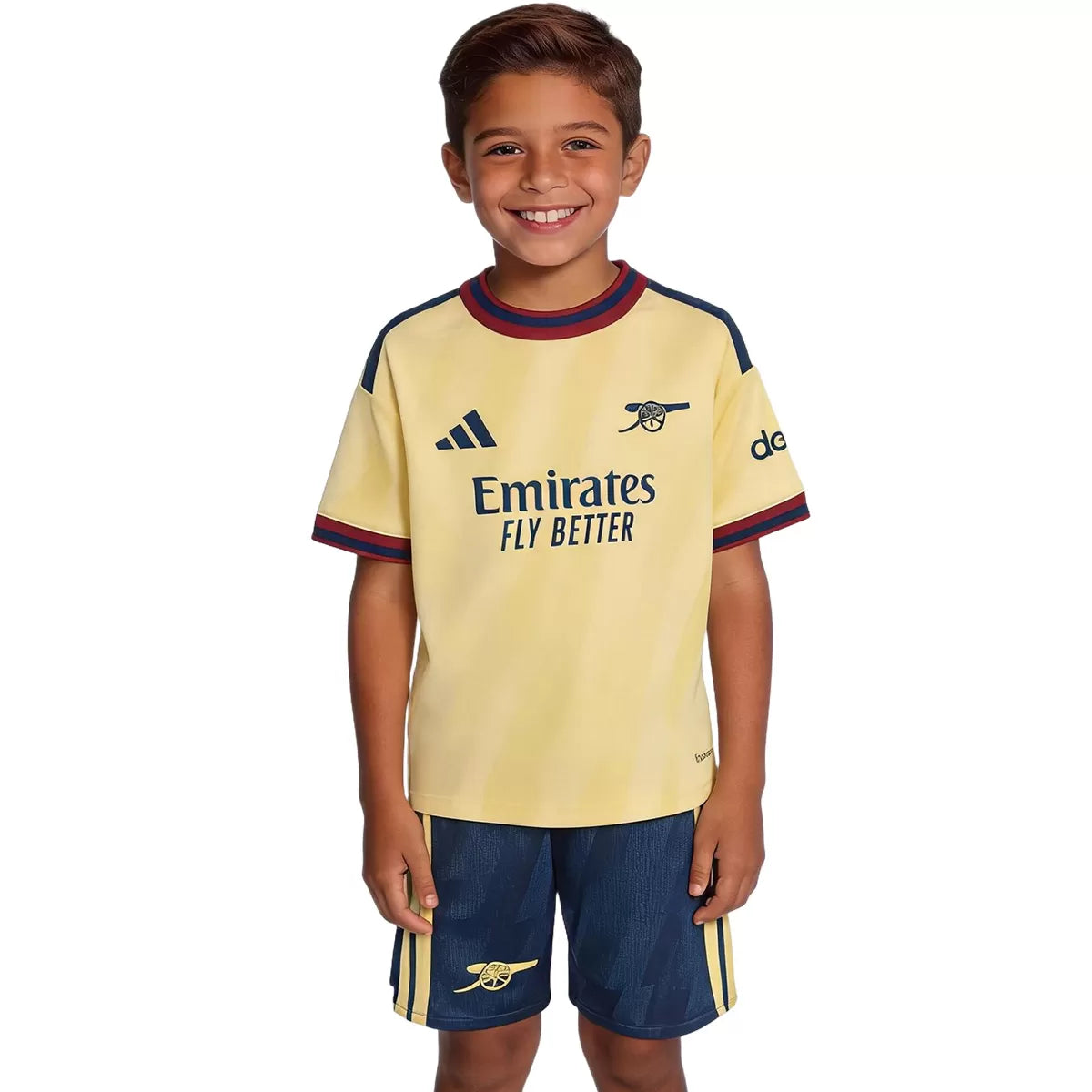 Gunners Kid's Third Away Soccer Jersey Kit (Jersey+Shorts) 2026/27