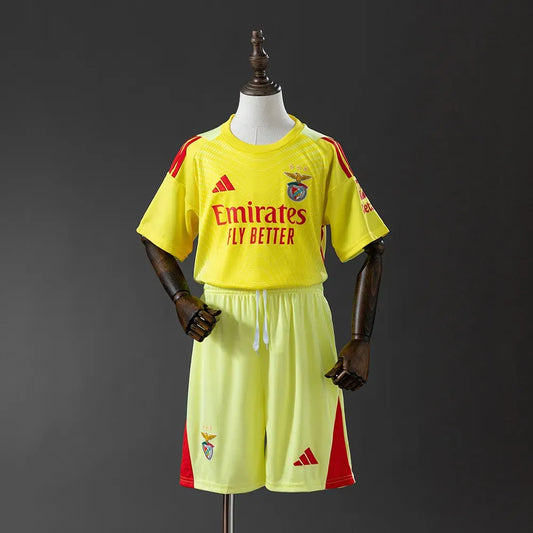 Kid's Benfica Goalkeeper Soccer Jersey Kit 2025/26