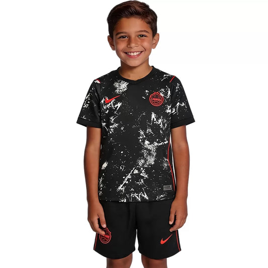 Canada Away Kid's Soccer Kit (Jersey+Shorts) 2026