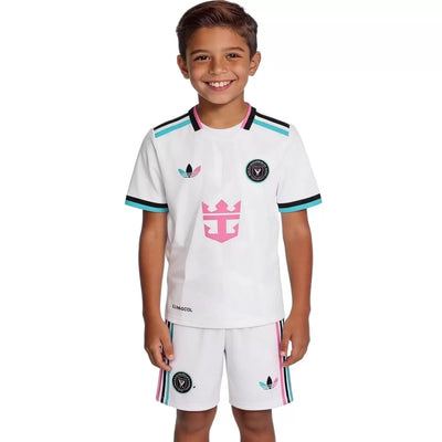 Inter Miami CF Kid's Third Away Soccer Kit 2025 - Jersey+Shorts