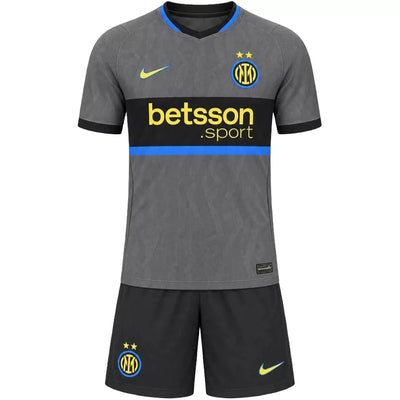 Inter Milan Kid's Third Away Kit - Jersey+Shorts 2026/27