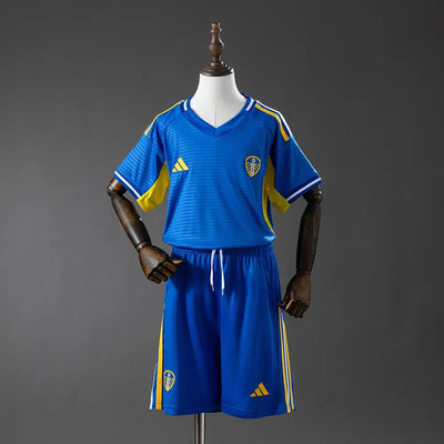 Kid's Leeds United Away Soccer Kit Jersey + Soccer 2025/26