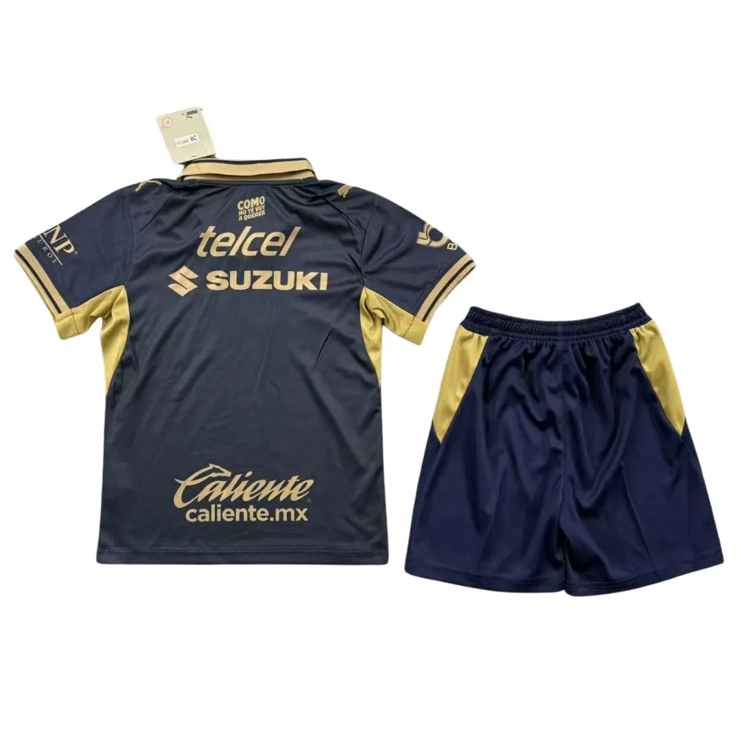Kid's Pumas UNAM Home Kit - Jersey+Shorts 2026/27