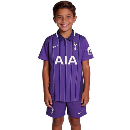 Equipación infantil del Tottenham Hotspur (camiseta + pantalón corto) 2025/26