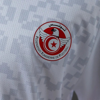 Kid's Tunisia Away Soccer Kit - Jersey+Shorts 2026