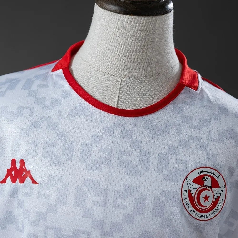 Kid's Tunisia Away Soccer Kit - Jersey+Shorts 2026