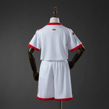 Kid's Tunisia Away Soccer Kit - Jersey+Shorts 2026