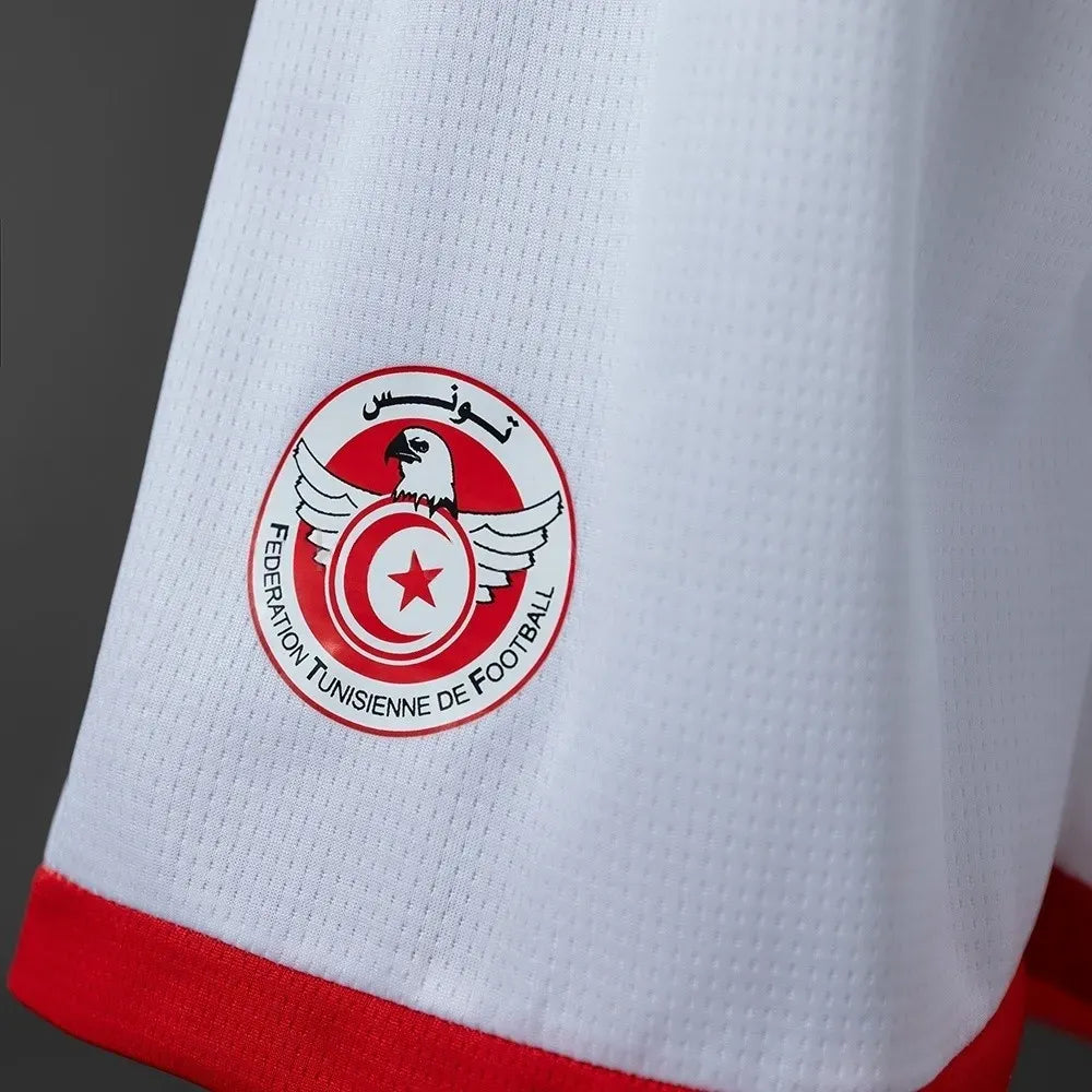 Kid's Tunisia Away Soccer Kit - Jersey+Shorts 2026