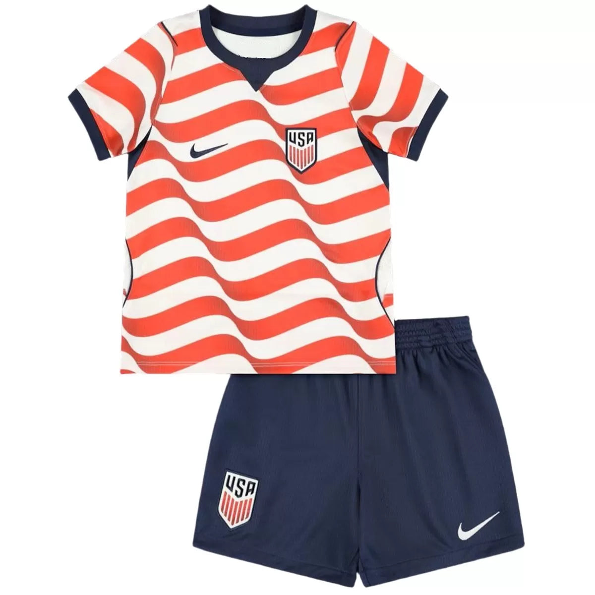 Kit de football domicile USMNT pour enfant (maillot+short) 2026