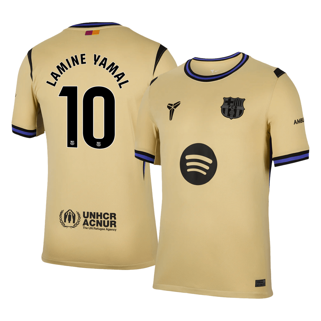 Camiseta de visitante del Barcelona de Lamine Yamal #10 2025/26
