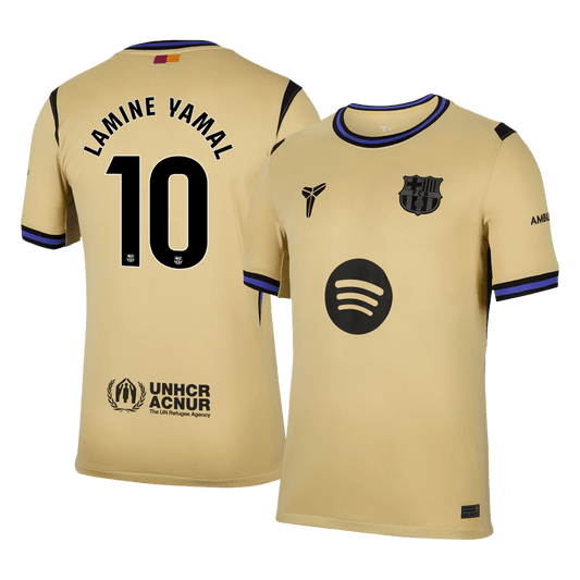 LAMINE YAMAL #10 Barcelona Away Soccer Jersey 2025/26