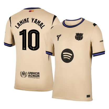 Maillot extérieur du FC Barcelone 2025/26 - Ligue des Champions (Lamine Yamal, n°10)