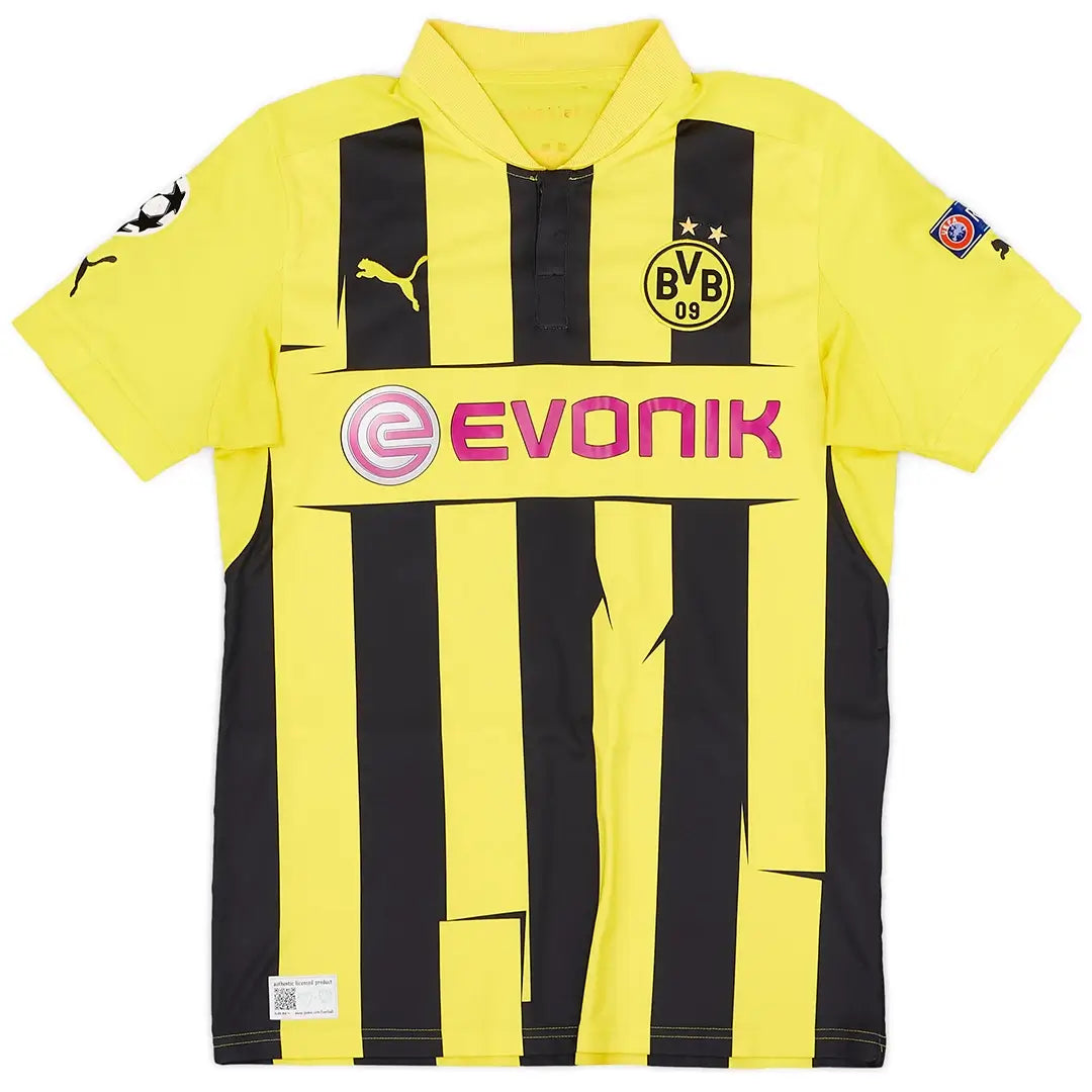 LEWANDOWSKI #9 Retro Borussia Dortmund 2012/13 UCL Home Jersey