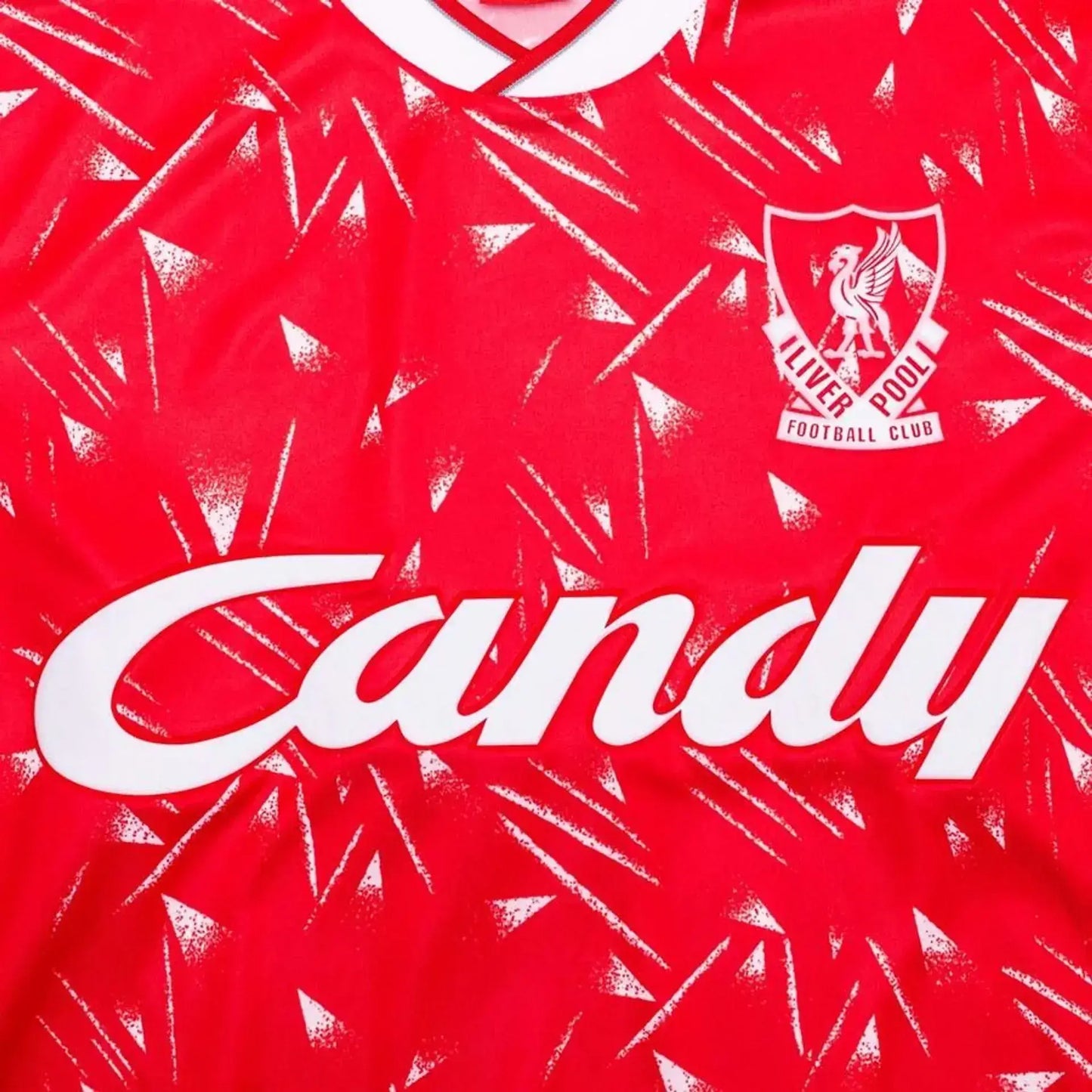Liverpool 1989/91 Home Retro Soccer Jersey