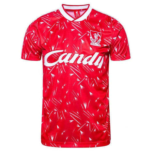 Liverpool 1989/91 Home Retro Soccer Jersey
