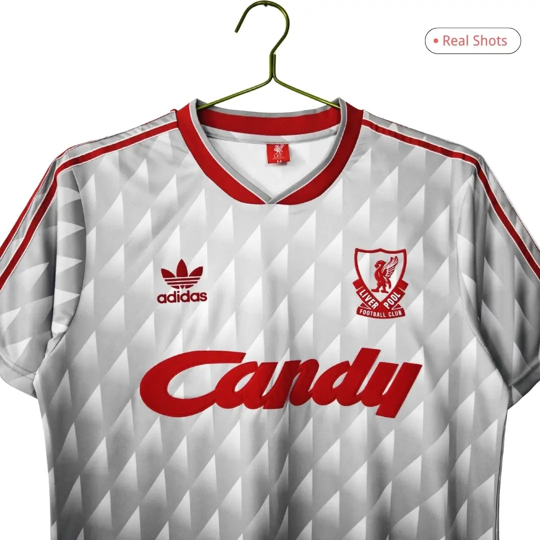 Liverpool 1989/91 Away Retro Soccer Jersey