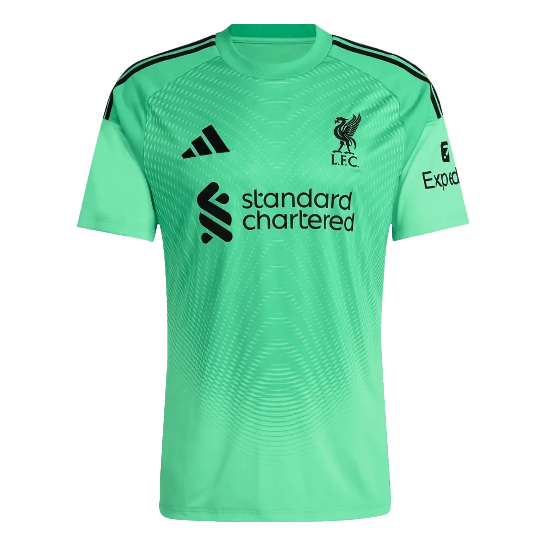 Liverpool Goalkeeper Soccer Jersey 2025/26 Green
