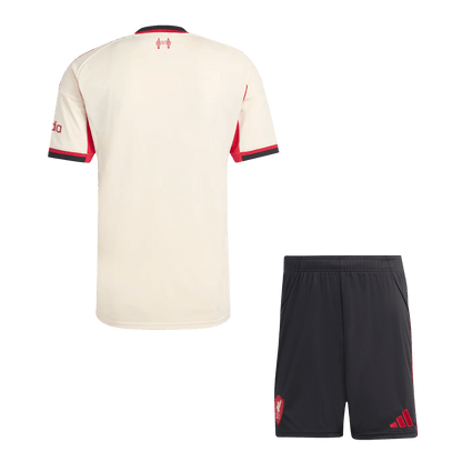 Equipación visitante del Liverpool - Camiseta + Pantalón corto 2025/26