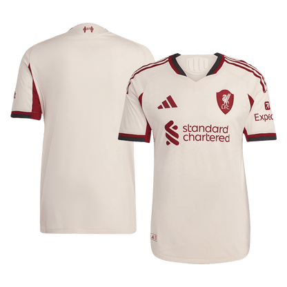 Camiseta de fútbol del Liverpool, versión visitante, temporada 2025/26