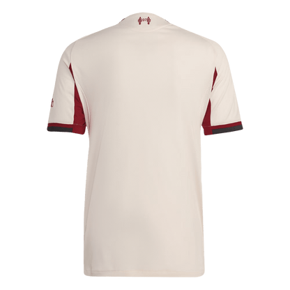 Camiseta de fútbol del Liverpool, versión visitante, temporada 2025/26