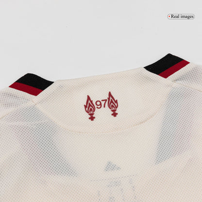 Camiseta de fútbol del Liverpool, versión visitante, temporada 2025/26