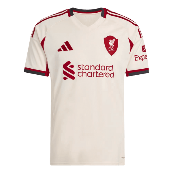 Camiseta de visitante del Liverpool 2025/26