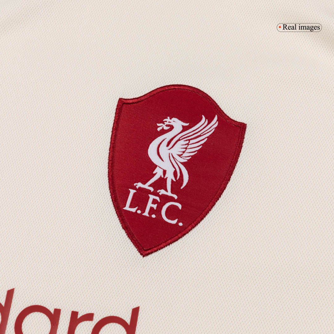 Camiseta de visitante del Liverpool 2025/26