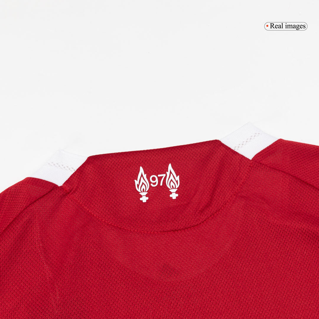 Camiseta de fútbol del Liverpool, versión jugador local, temporada 2025/26