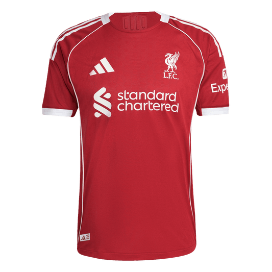Liverpool Home Player Version Soccer Jersey 2025/26