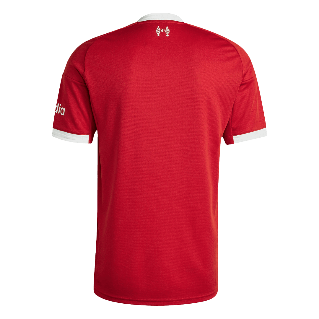 Camiseta de fútbol del Liverpool para la temporada 2025/26