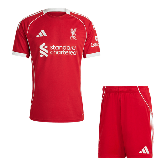 Liverpool Home Kit - Jersey+Shorts 2025/26