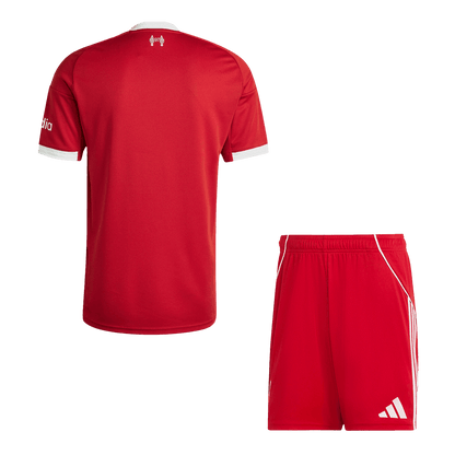 Equipación local del Liverpool - Camiseta + Pantalón corto 2025/26