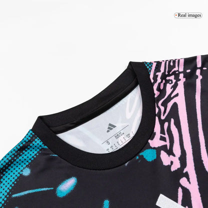 Maillot de football d'avant-match de Liverpool 2025/26 Noir