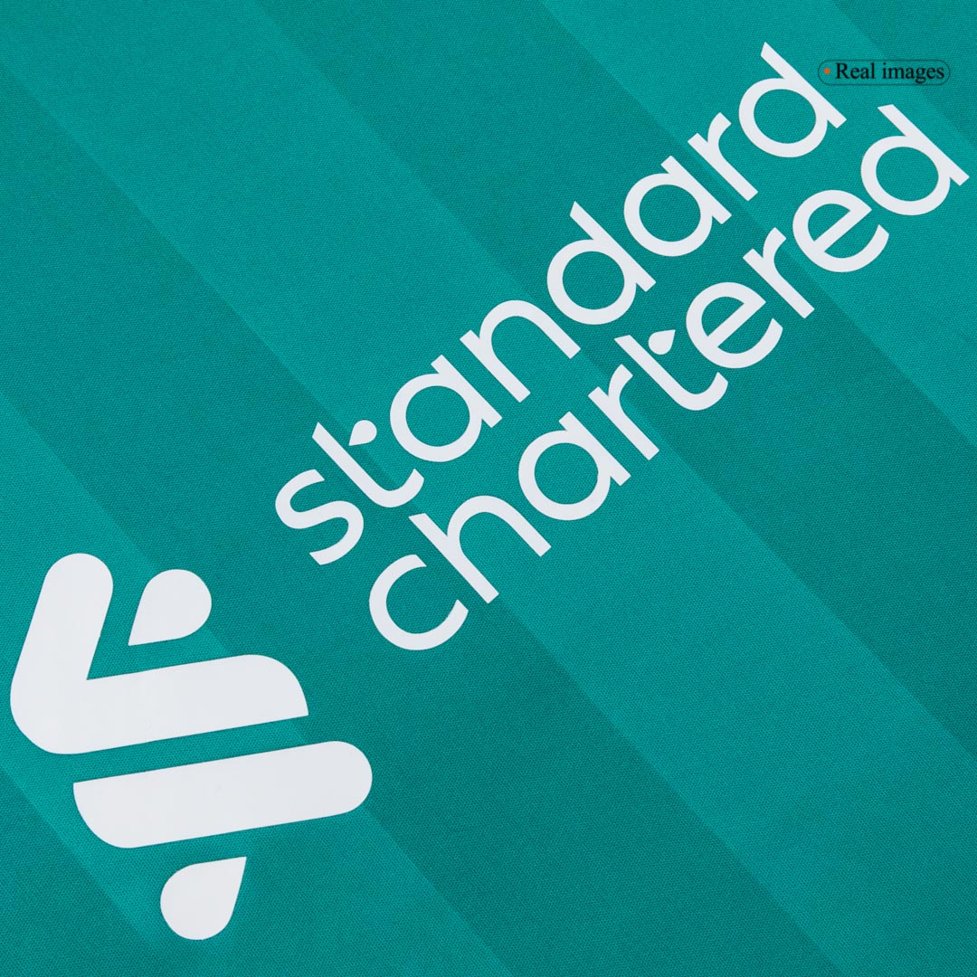 Maillot de football extérieur troisième maillot à manches longues de Liverpool 2025/26