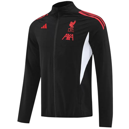 Liverpool Windbreaker Jacket Black 2025/26