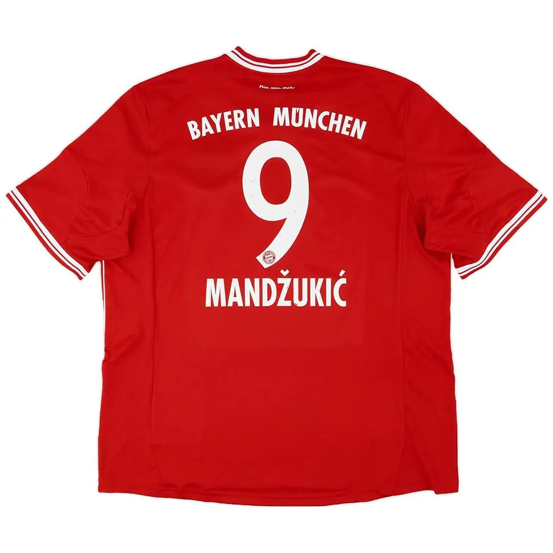 MANDŽUKIĆ #9 Bayern Munich 2013/14 Maillot de football rétro domicile