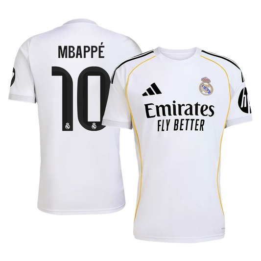 MBAPPÉ #10 Real Madrid Home Jersey 2025/26