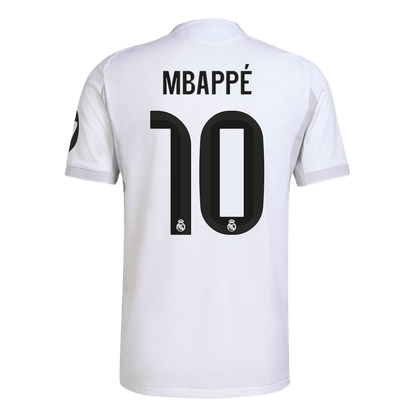 Camiseta de fútbol de MBAPPÉ #10 Real Madrid, versión jugador local, temporada 2025/26