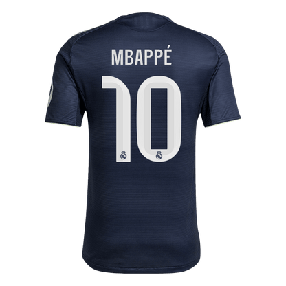 Camiseta de fútbol de visitante del Real Madrid, versión jugador, MBAPPÉ #10 2025/26