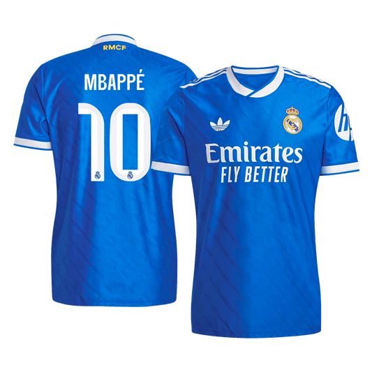 MBAPPÉ #10 Real Madrid Third Away Player Version Soccer Jersey 2025/26