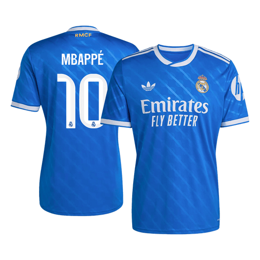 MBAPPÉ #10 Real Madrid Third Away Soccer Jersey 2025/26